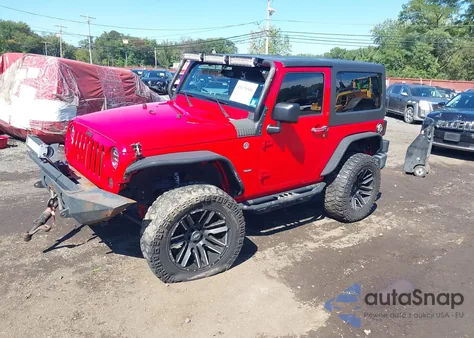 2016 Jeep Wrangler Sport из США, поврежденный, VIN 1C4AJWAG0GL314708